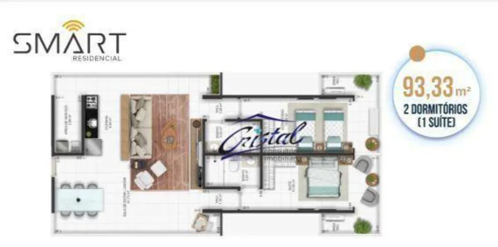 Apartamento, 2 quartos, 93 m² - Foto 5
