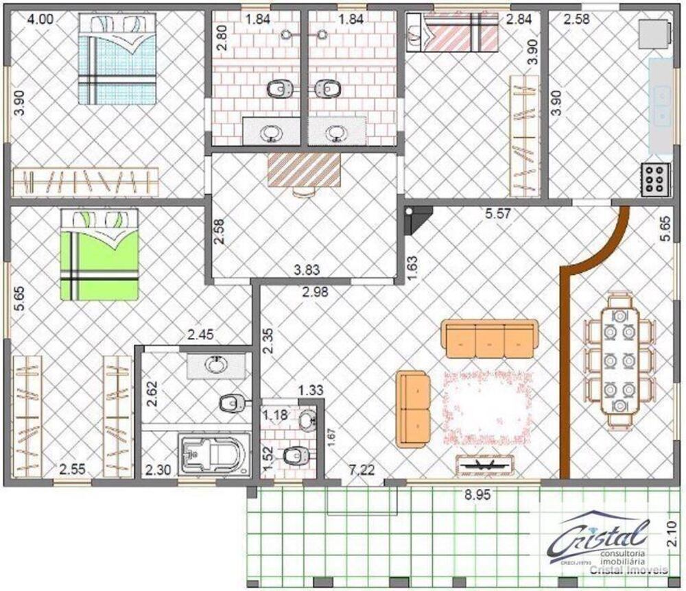 Casa de Condomínio, 3 quartos - Foto 8