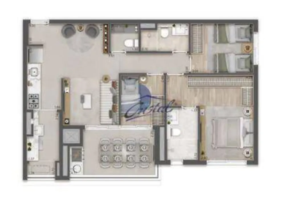 Apartamento, 3 quartos, 85 m² - Foto 9