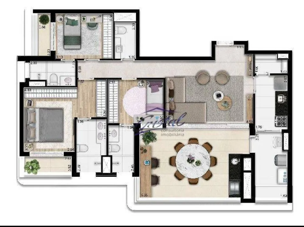 Apartamento, 4 quartos, 158 m² - Foto 4