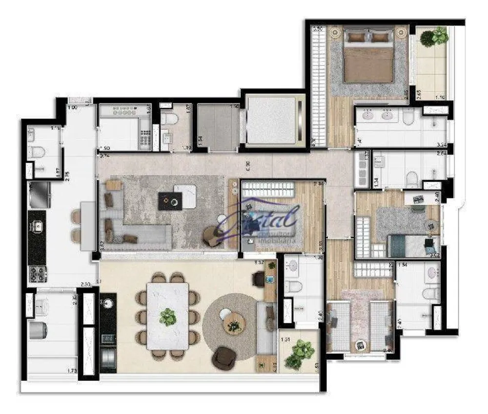 Apartamento, 4 quartos, 158 m² - Foto 16