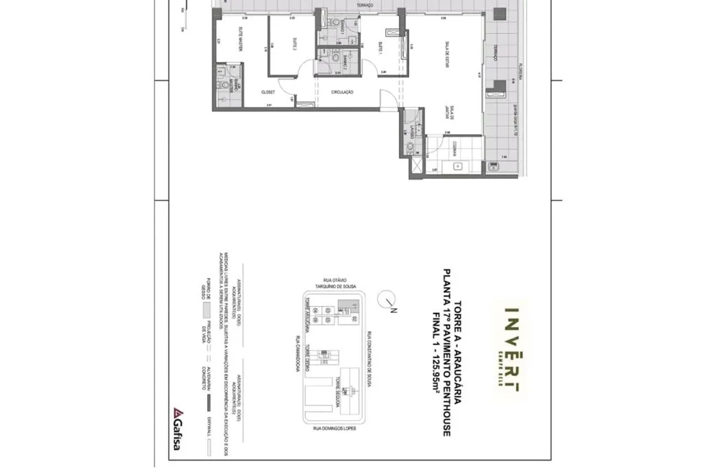 Apartamento, 3 quartos, 126 m² - Foto 1