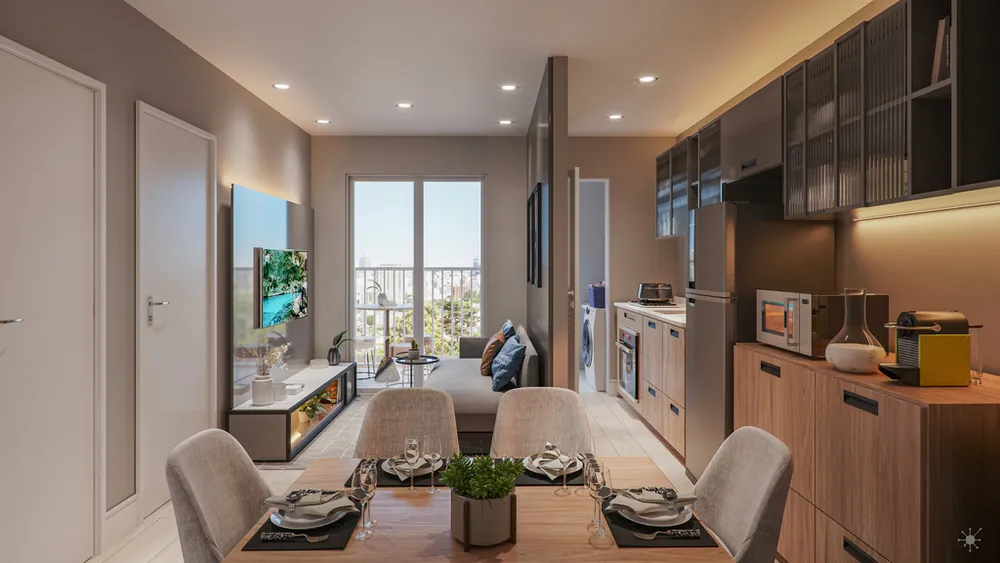 Apartamento, 2 quartos, 41 m² - Foto 2