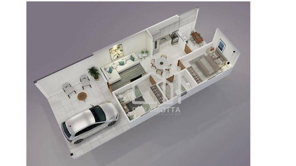 Casa, 2 quartos, 71 m² - Foto 1