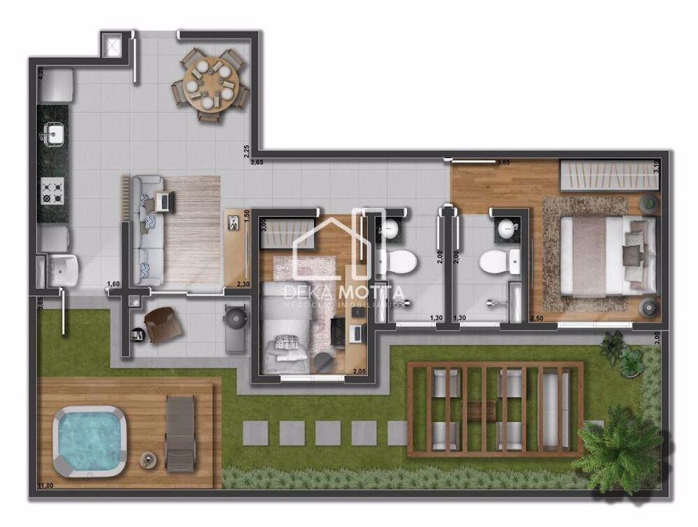 Apartamento, 2 quartos, 51 m² - Foto 14