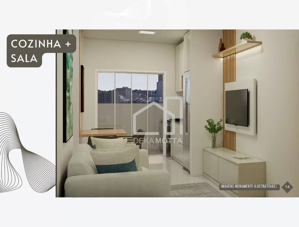 Apartamento, 2 quartos, 40 m² - Foto 1