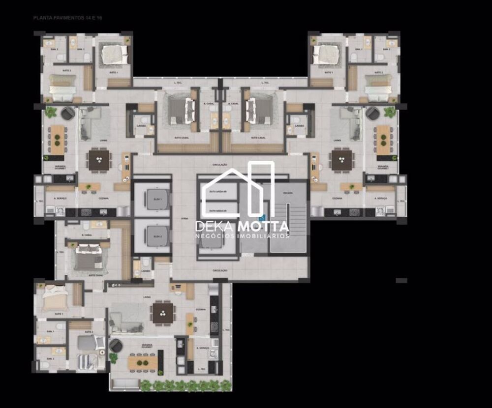 Apartamento, 3 quartos, 120 m² - Foto 13
