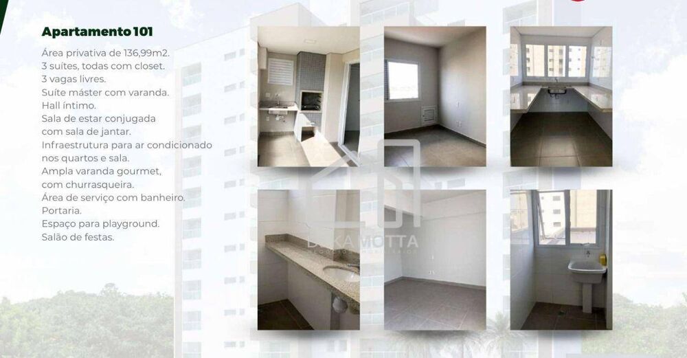 Apartamento, 3 quartos, 136 m² - Foto 4