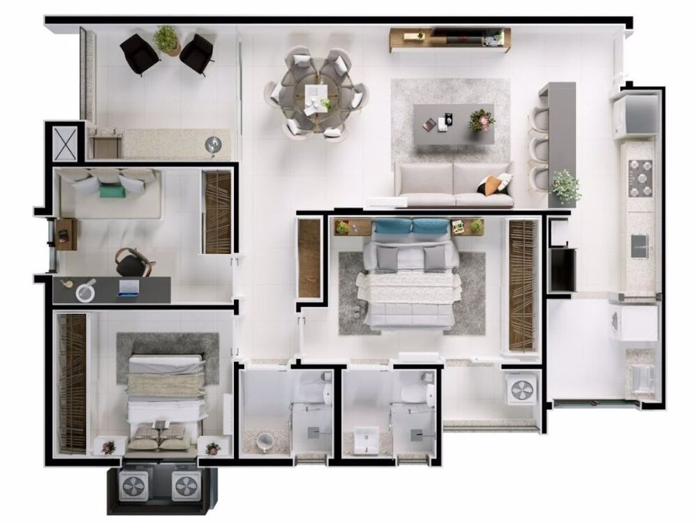 Apartamento, 3 quartos, 90 m² - Foto 5