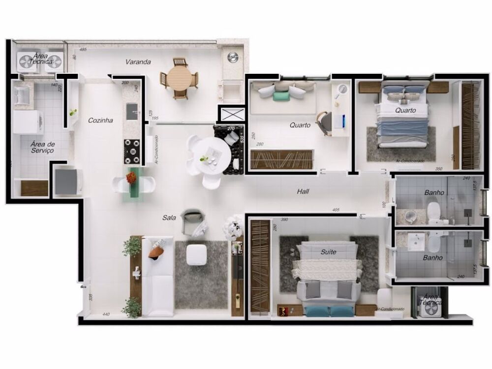 Apartamento, 3 quartos, 90 m² - Foto 7