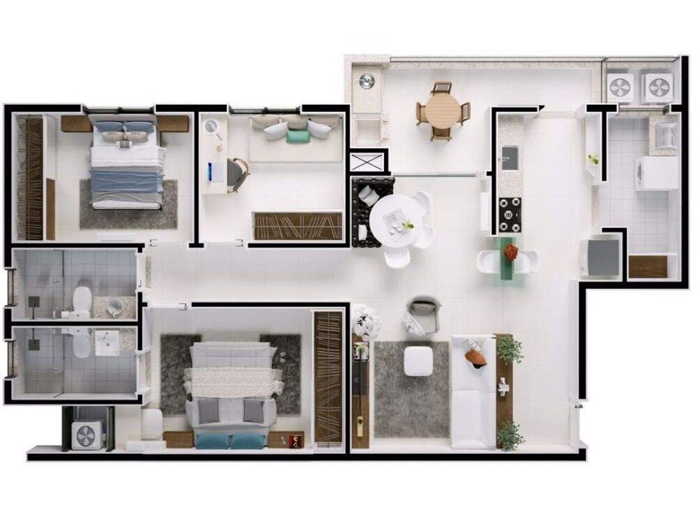Apartamento, 3 quartos, 90 m² - Foto 6