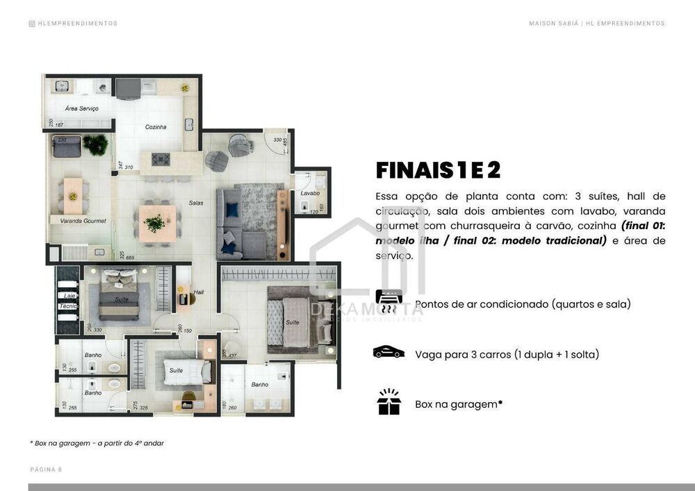 Apartamento, 3 quartos, 128 m² - Foto 7