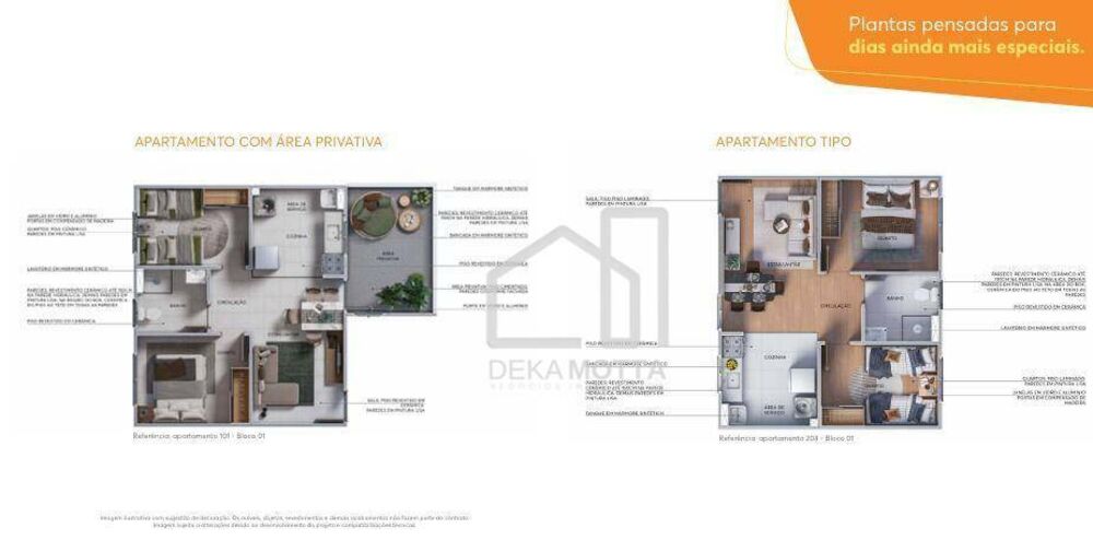 Apartamento, 2 quartos, 41 m² - Foto 2