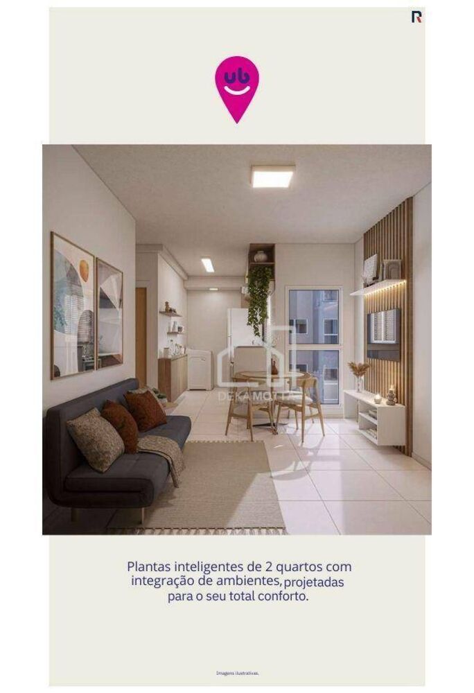 Apartamento, 2 quartos, 40 m² - Foto 2