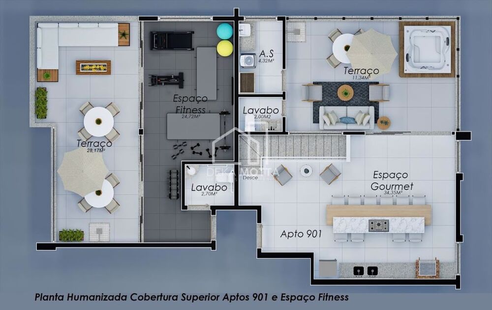Apartamento, 2 quartos, 61 m² - Foto 7