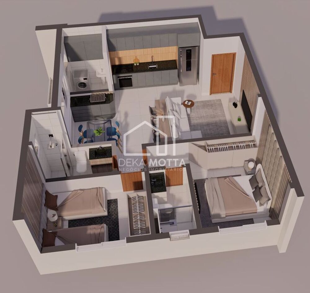 Apartamento, 2 quartos, 61 m² - Foto 4