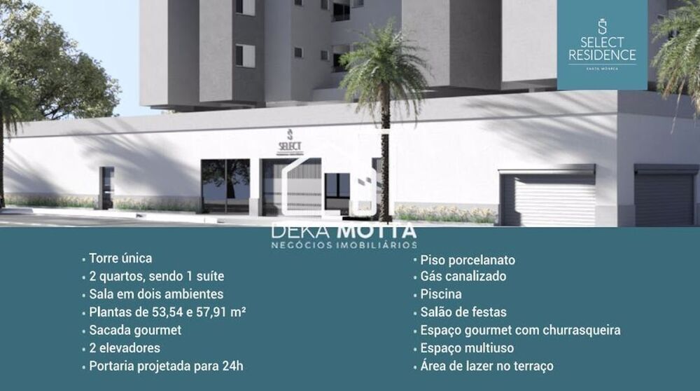 Apartamento à venda com 2 quartos, 53m² - Foto 4