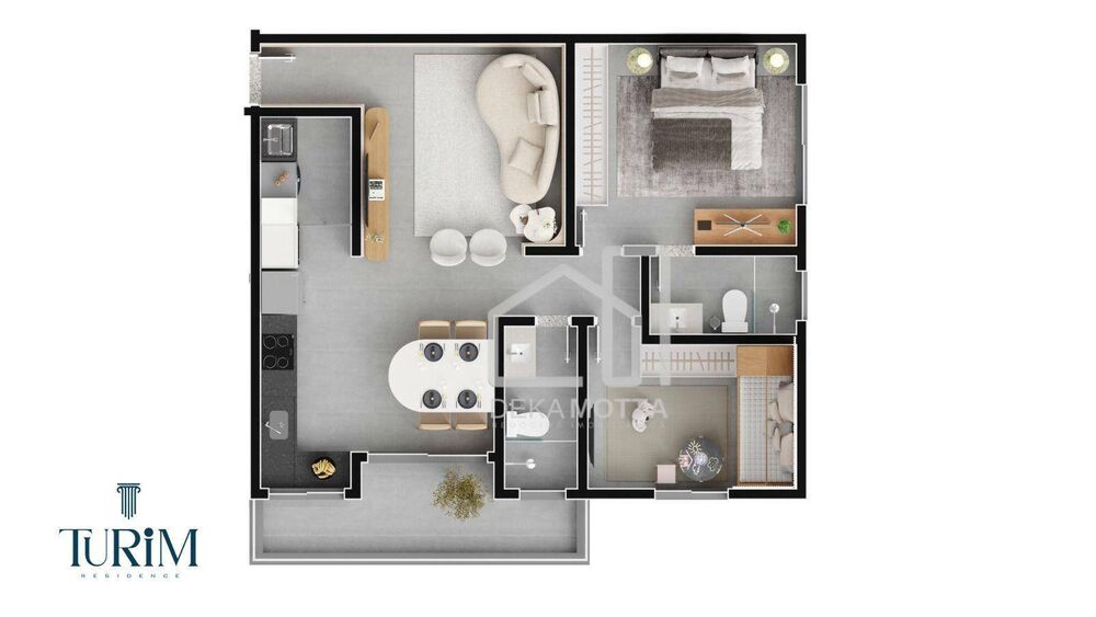 Apartamento, 2 quartos, 79 m² - Foto 1