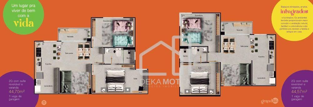 Apartamento, 2 quartos, 44 m² - Foto 4