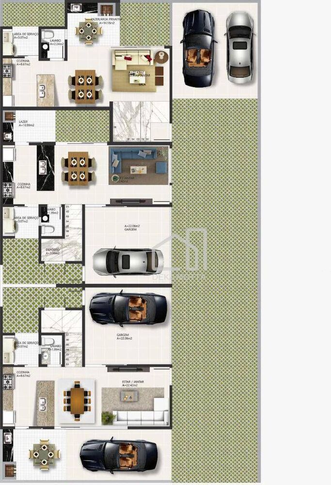 Sobrado, 3 quartos, 130 m² - Foto 20