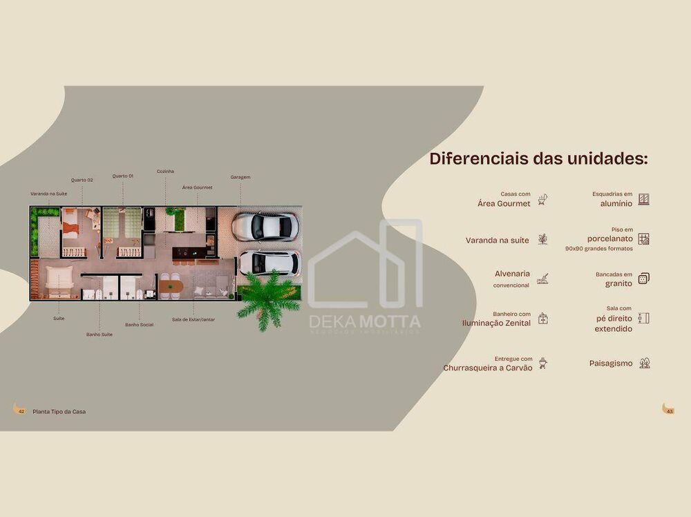 Casa, 3 quartos, 70 m² - Foto 11