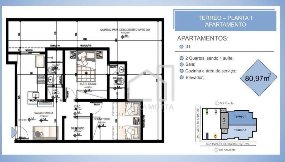Apartamento, 2 quartos, 48 m² - Foto 3