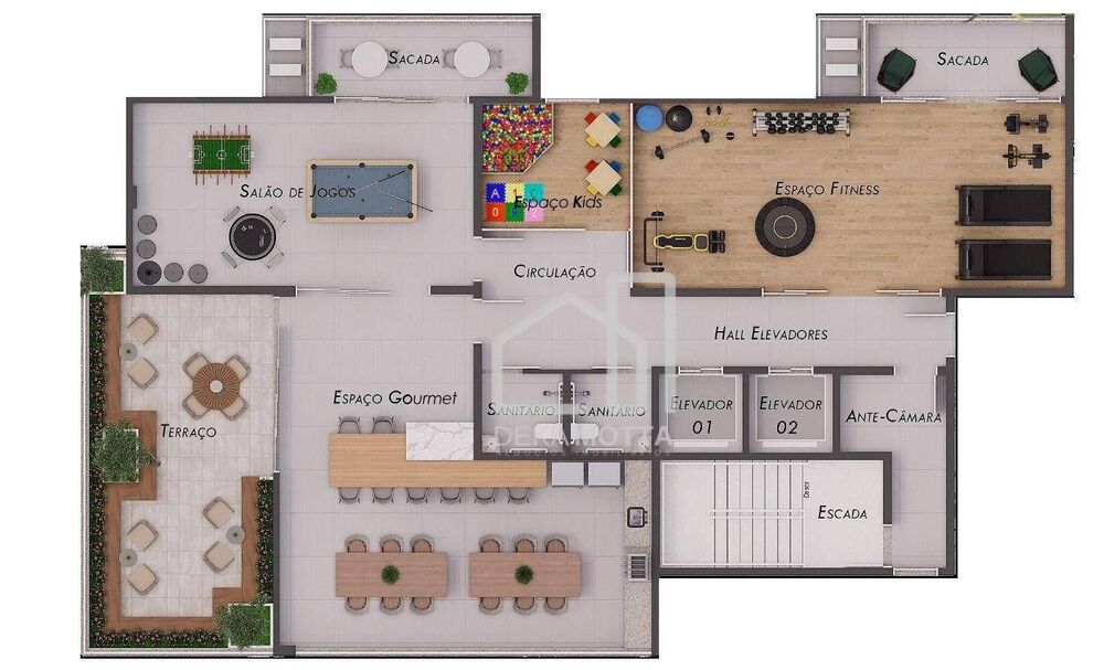 Apartamento, 2 quartos, 67 m² - Foto 1