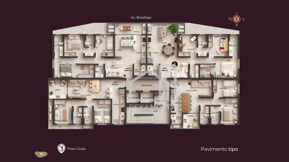 Apartamento, 3 quartos, 92 m² - Foto 3