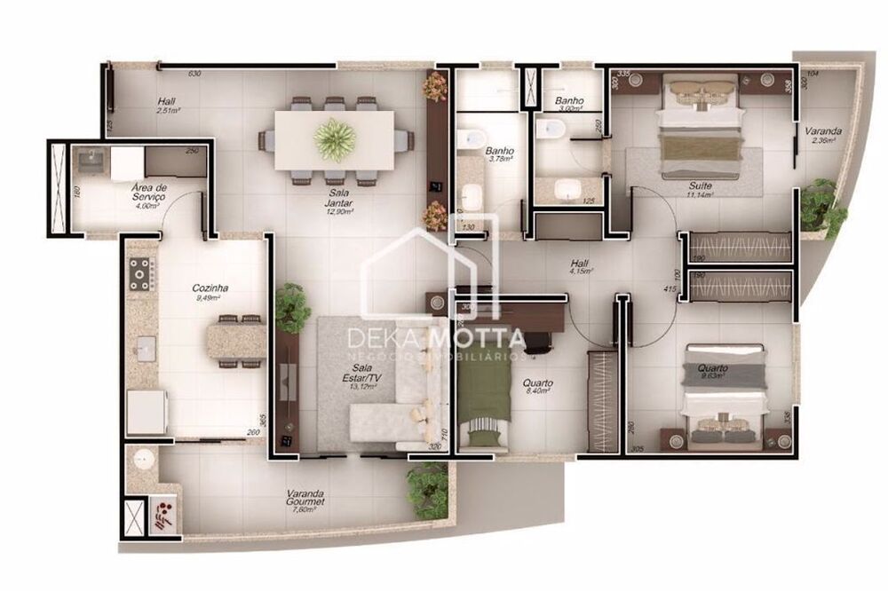 Apartamento, 3 quartos, 112 m² - Foto 8
