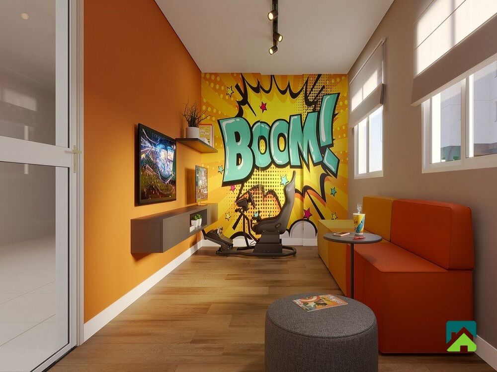 Apartamento à venda com 1 quarto, 34m² - Foto 2