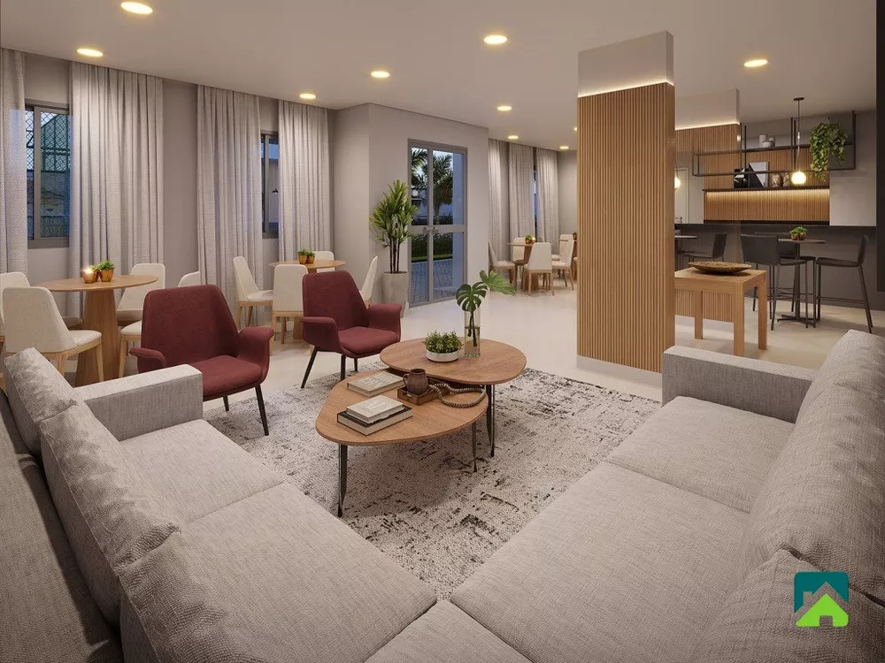 Apartamento à venda com 2 quartos, 42m² - Foto 2