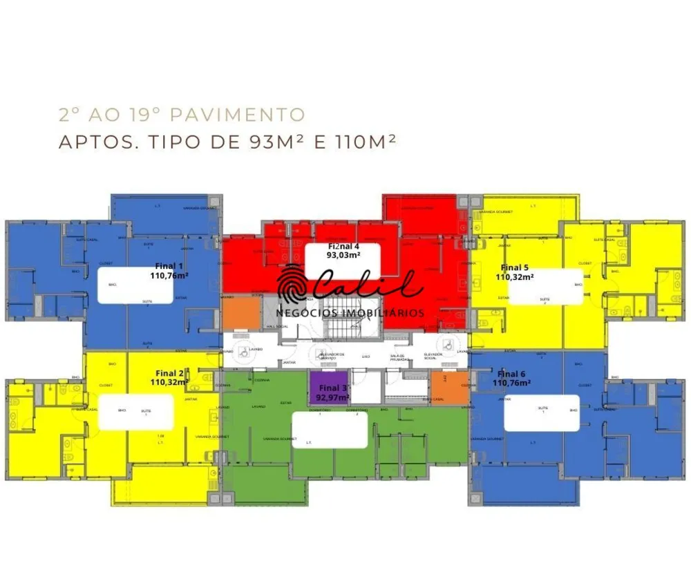 Apartamento, 3 quartos, 110 m² - Foto 20