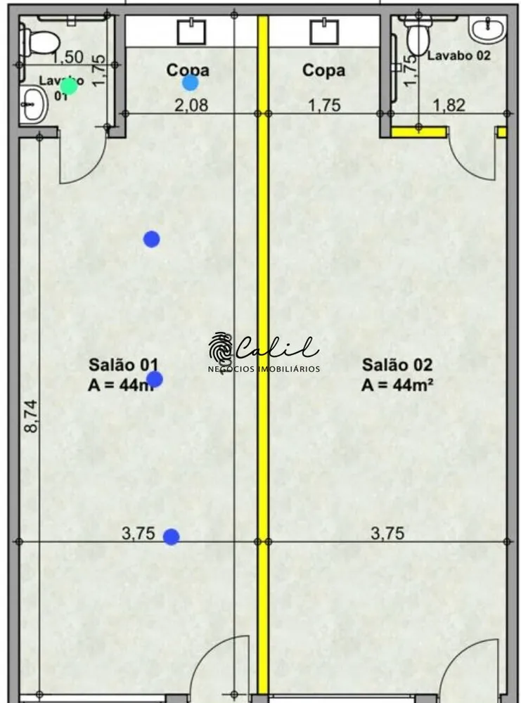 Sala-Conjunto, 40 m² - Foto 1