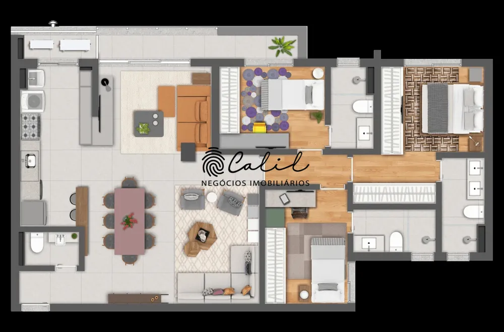 Apartamento, 3 quartos, 111 m² - Foto 15