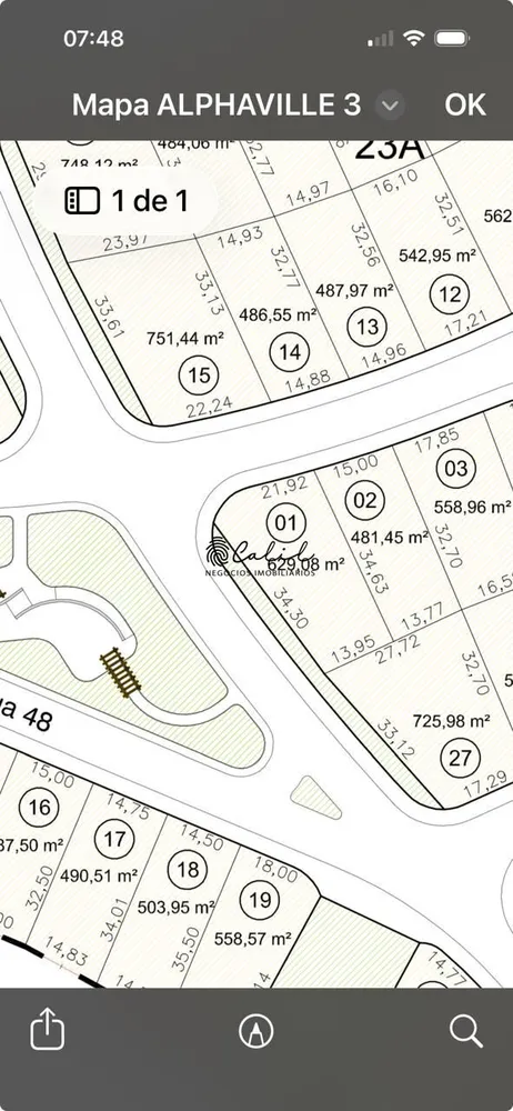 Terreno, 629 m² - Foto 1