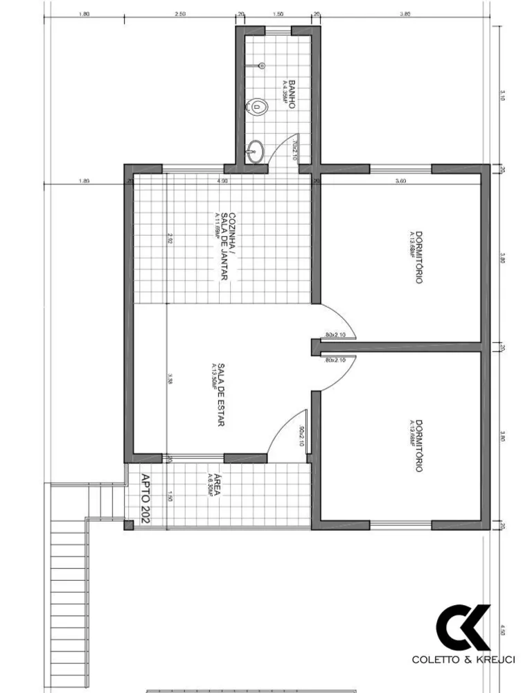 Apartamento, 2 quartos, 73 m² - Foto 1
