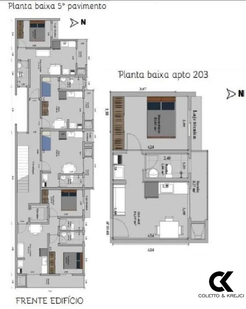 Apartamento, 1 quarto, 36 m² - Foto 3