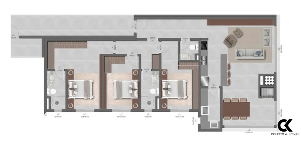 Apartamento, 3 quartos, 135 m² - Foto 5