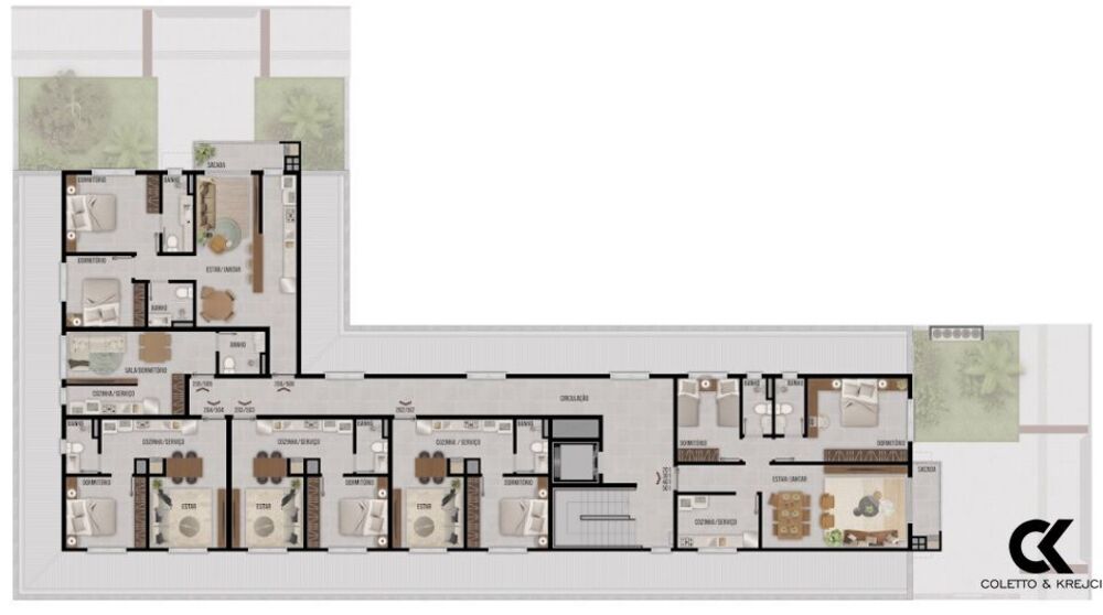Apartamento, 26 m² - Foto 10