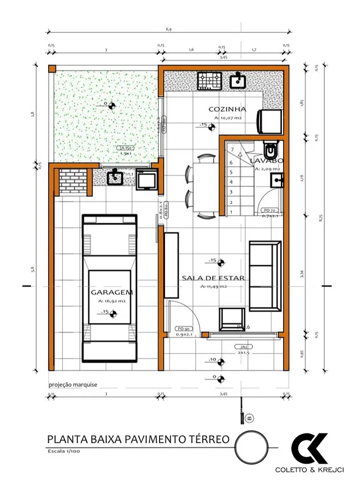 Casa de Condomínio, 2 quartos - Foto 3