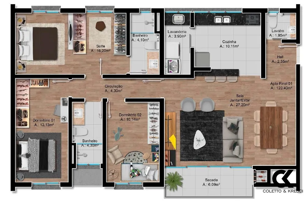 Casa, 3 quartos, 550 m² - Foto 9