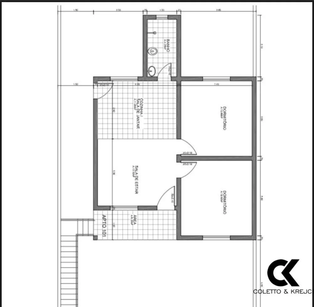 Apartamento, 2 quartos, 73 m² - Foto 3