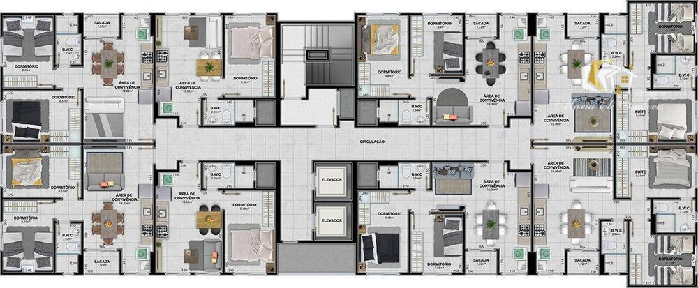 Apartamento à venda com 2 quartos, 69m² - Foto 13