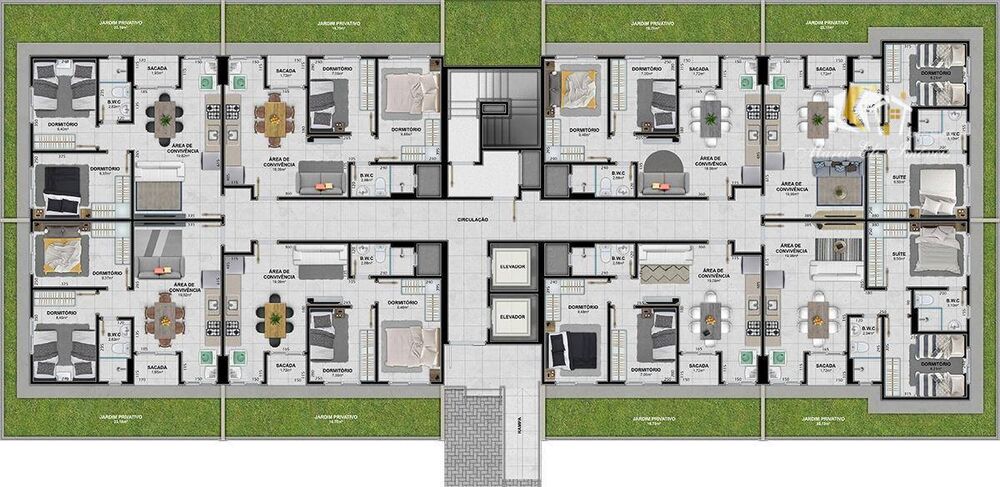 Apartamento à venda com 2 quartos, 69m² - Foto 16