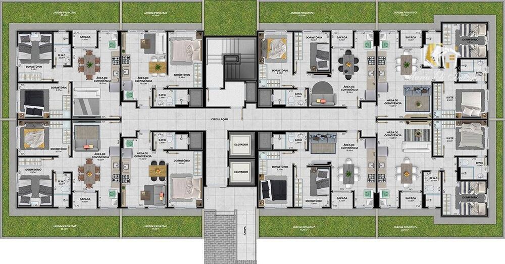 Apartamento à venda com 2 quartos, 69m² - Foto 14