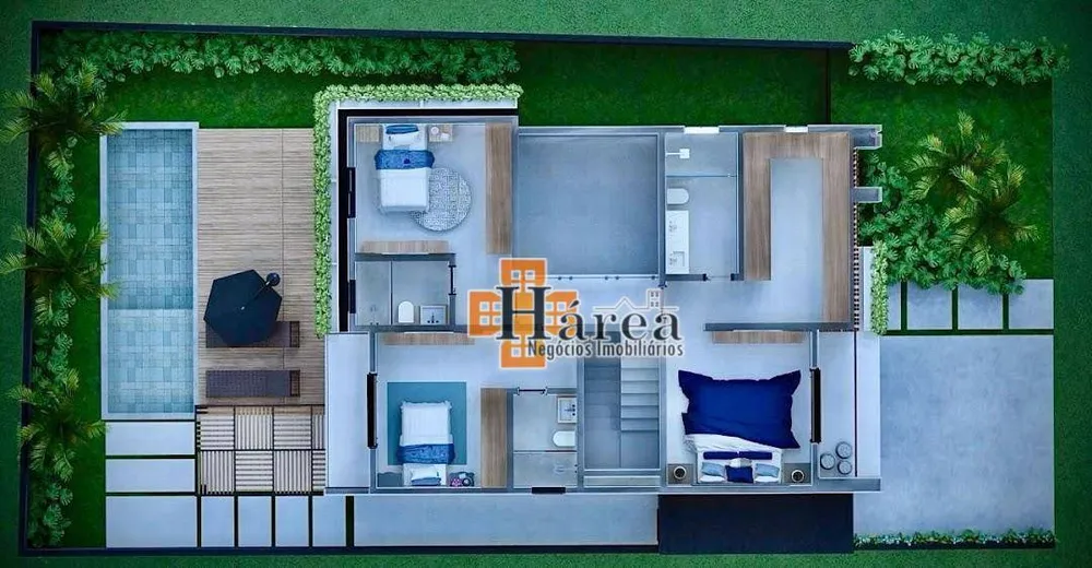 Sobrado, 3 quartos, 236 m² - Foto 4
