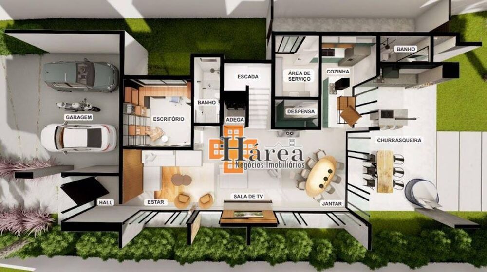 Casa de Condomínio, 3 quartos - Foto 3