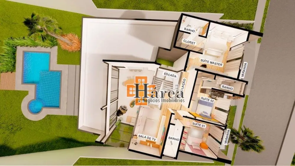 Sobrado, 3 quartos, 411 m² - Foto 4