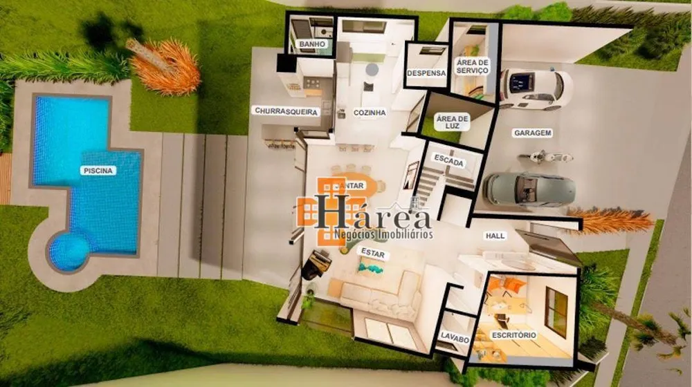 Sobrado, 3 quartos, 411 m² - Foto 12