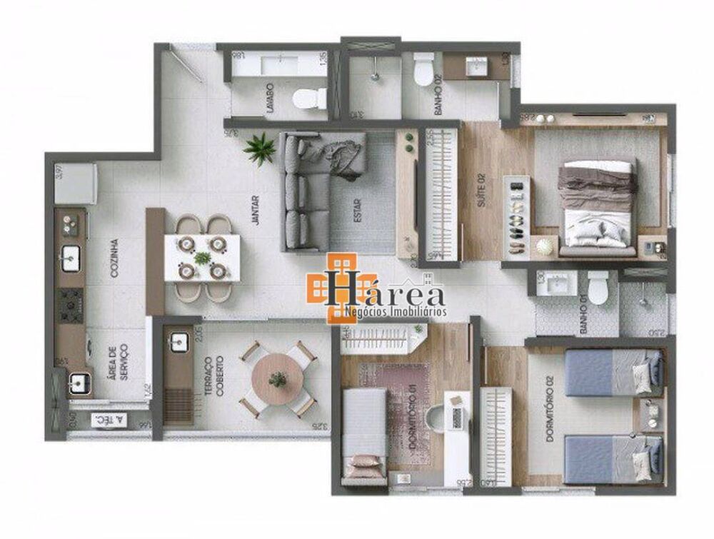 Apartamento, 3 quartos, 95 m² - Foto 15